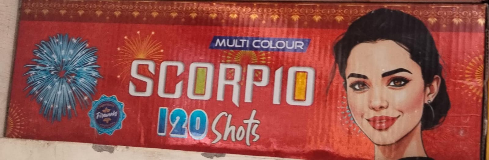 Krish Crackers 120 Shots Multi Colour